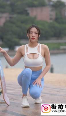 [一始专区] 蓝色瑜伽裤美女 套图+视频[MP4/33.8G]